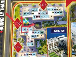 Bán ld2xx18 1n + tầng trung hướng đb view hồ, giá chỉ 2.9x tỷ