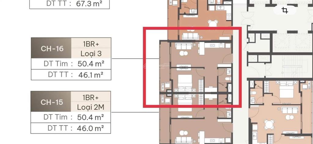 Bán giảm 100tr với hđmd căn 1pn+1 masterise lakeside 46,1m giá chỉ 3,22tỷ thu về