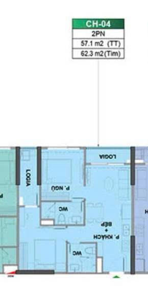 Siêu phẩm 2n ld3xx04 dt 57.1m² đối diện gametro, giá chỉ 3.5x tỷ