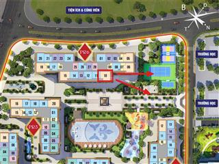 3 ngủ view bể bơi, tầng trung bc đông nam cắt lỗ hơn 500tr giá còn 5,3x tỷ  0911 269 ***