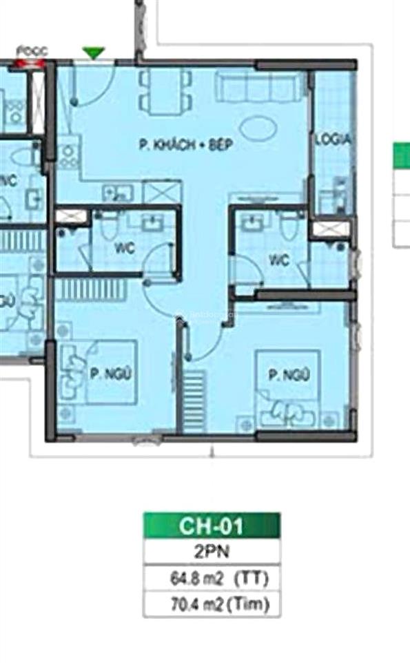 Bán gấp căn be1xx01 tầng trung hướng đntn view sân thể thao và trường học giá chỉ 3.8 tỷ
