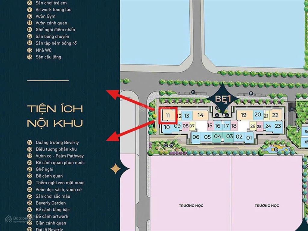 Bán gấp 3n be1xx11 hướng đbtb view bể bơi nước mặn santa monica giá chỉ từ 5,4 tỷ