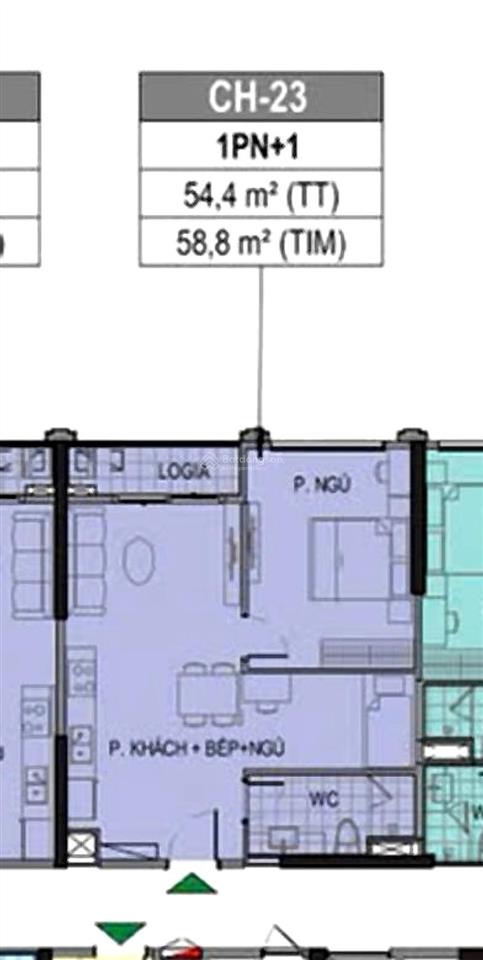 Hiếm có căn 1n+ pr6xx23 hướng đông bắc nhìn trực diện công viên green park giá chỉ từ 3.1 tỷ