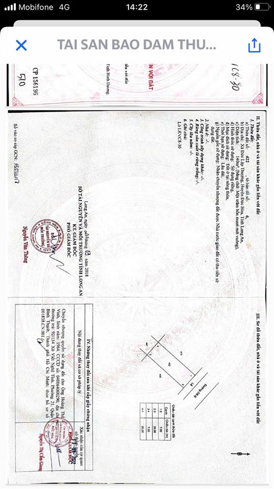 Chính chủ cần bán gấp đất nền dự án khu dân cư dresco