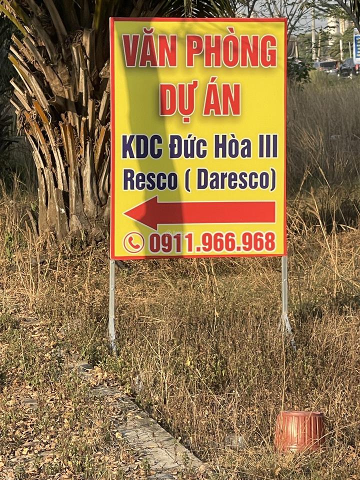 Chính chủ cần bán gấp đất nền dự án khu dân cư dresco