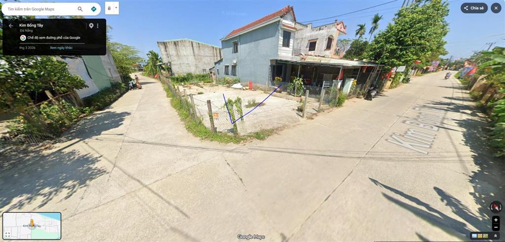 Dt 207m2 lô góc 2 mặt tiền 9m, trục chính kim bồng tây view lúa chill. giá 3,7 giảm còn 3,3 tỷ