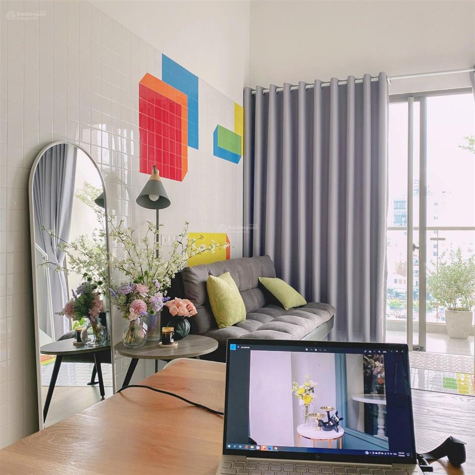 (chính chủ cho thuê) duplex 1pn1wc q4 48m2 lầu 6 view sông và q1
