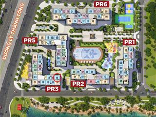 Bán căn chung cư 0415 paris 3 ocean park, 2 phòng ngủ, 2 vệ sinh