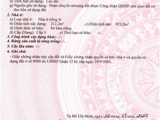 Bán nhà trẻ có thể thiết kế thành chdv để tối ưu công năng & diện tích. 811m2 full thổ