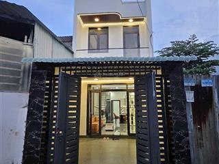 Bán 1 lầu, xây mới 100%. cách hà huy giáp chỉ 50m, nhà 3 phòng