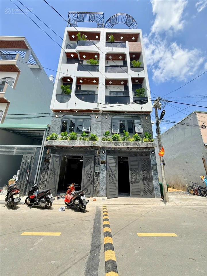 Nhà 1/tx21, ngay chợ minh phát, đường nhựa 8m với diện tích nhà siêu khủng khiếp. 1 trệt 4 lầu
