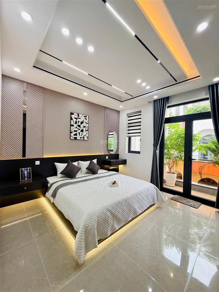 Bán nhà phố 4x16 xây mới 100%, hẻm nhựa 7m