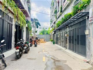 Bán nhà phố 4x16 xây mới 100%, hẻm nhựa 7m
