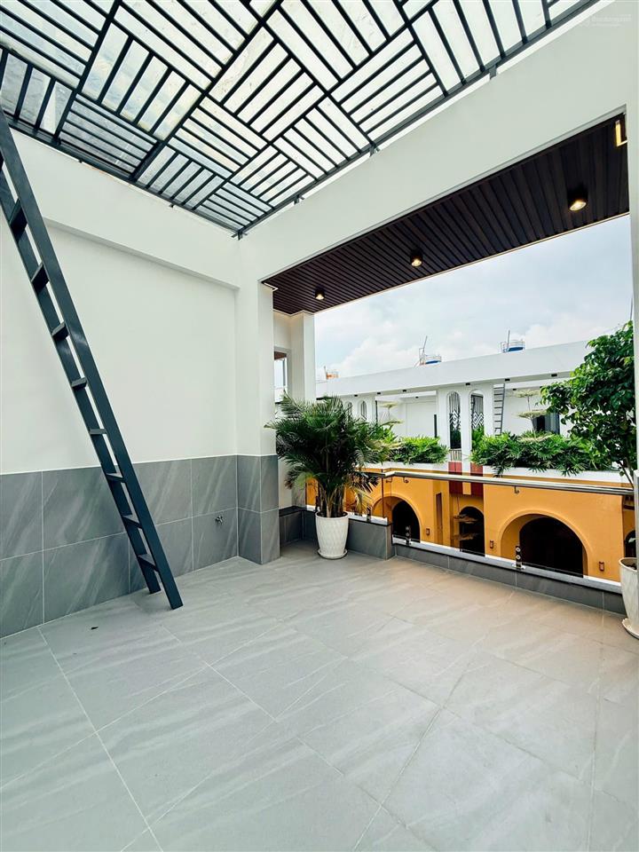 Bán nhà phố 4x16 xây mới 100%, hẻm nhựa 7m