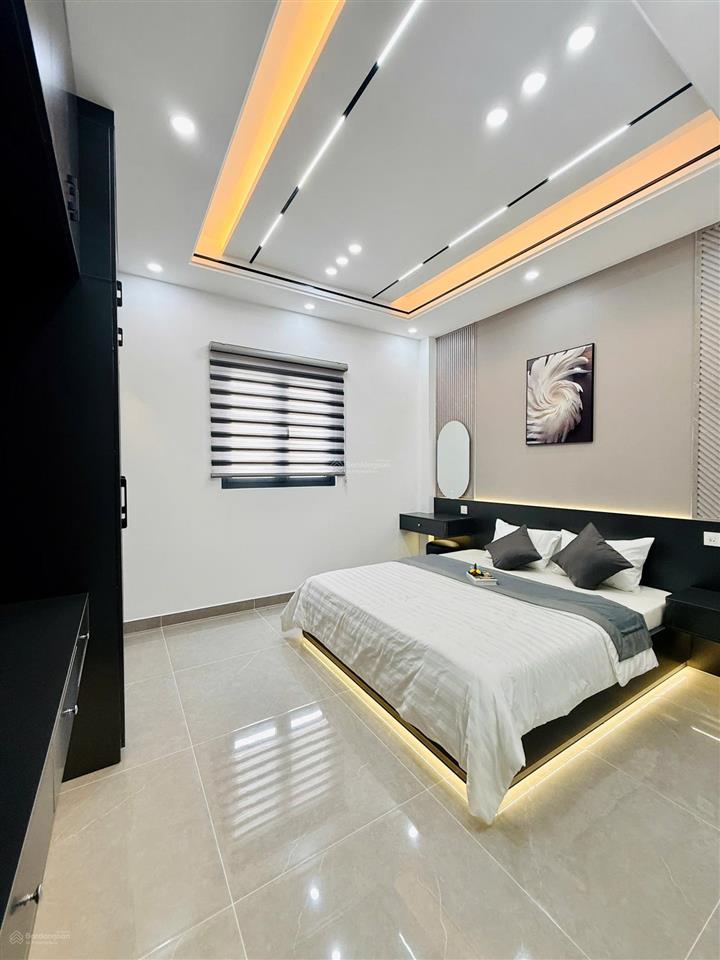 Bán nhà phố 4x16 xây mới 100%, hẻm nhựa 7m