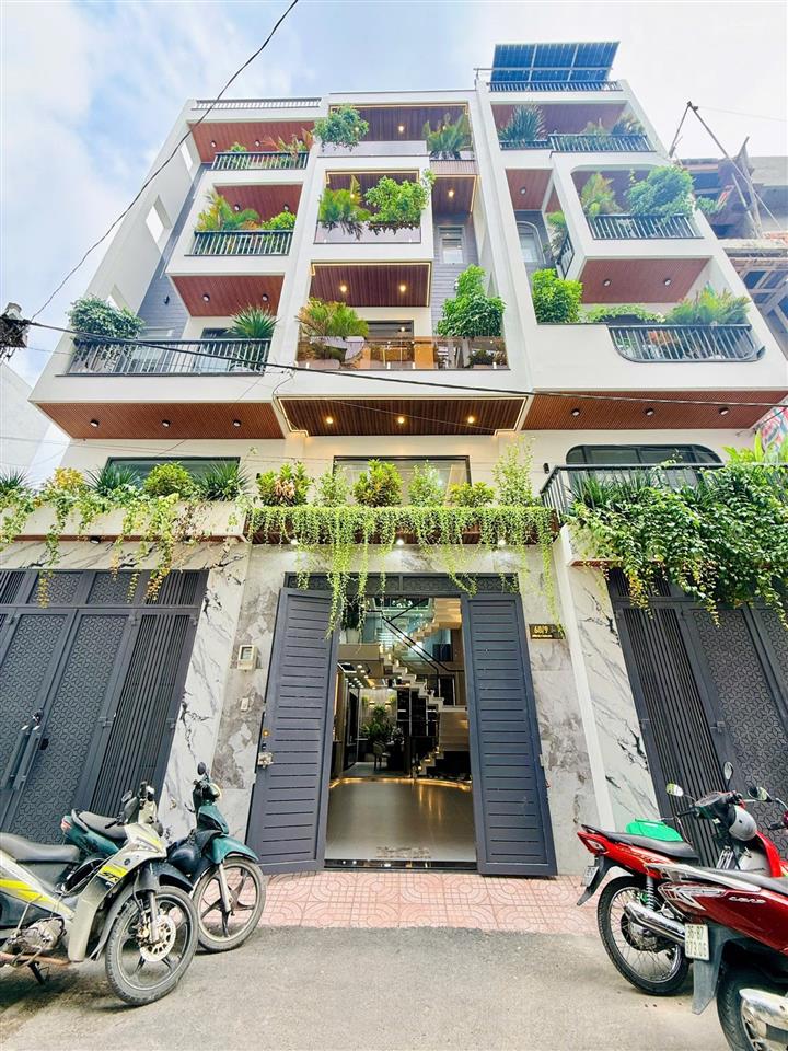 Bán nhà phố 4x16 xây mới 100%, hẻm nhựa 7m