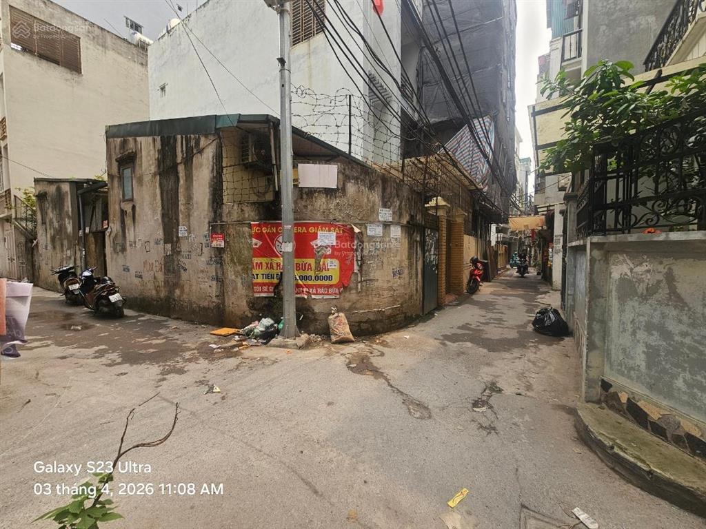 Lô đất hiếm ngay trung tâm mỹ đình, gần 100m mặt tiền khủng 10m, lô góc 2 thoáng, oto vào tận nơi