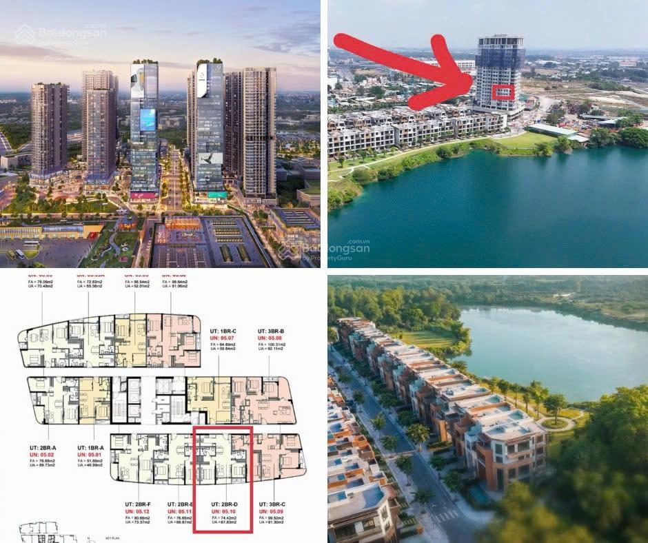 Tấn trường bán 2pn the 9 stella  75m2  giá 6,1 tỷ all in