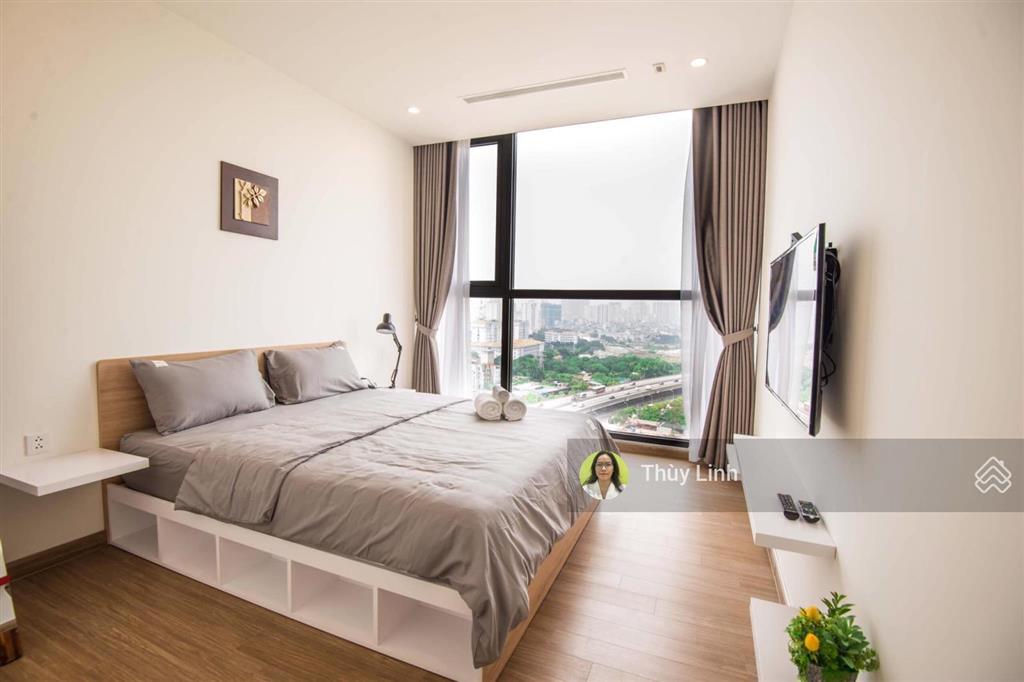 Cho thuê vinhomes skylake phạm hùng, tòa s3, căn góc, 4pn, 3wc, view trọn hồ