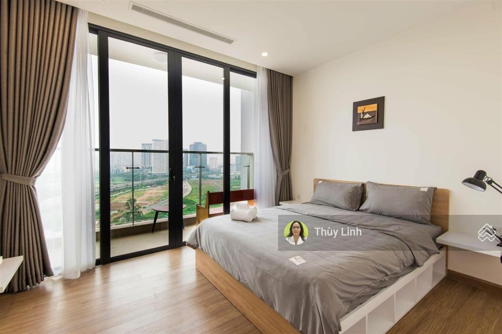 Cho thuê vinhomes skylake phạm hùng, tòa s3, căn góc, 4pn, 3wc, view trọn hồ