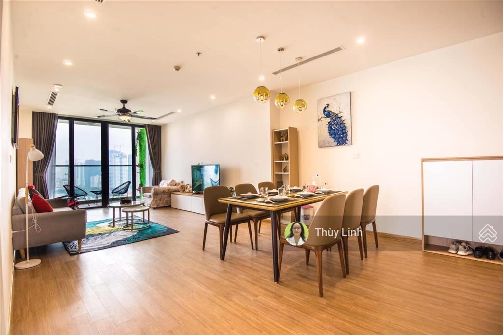 Cho thuê vinhomes skylake phạm hùng, tòa s3, căn góc, 4pn, 3wc, view trọn hồ
