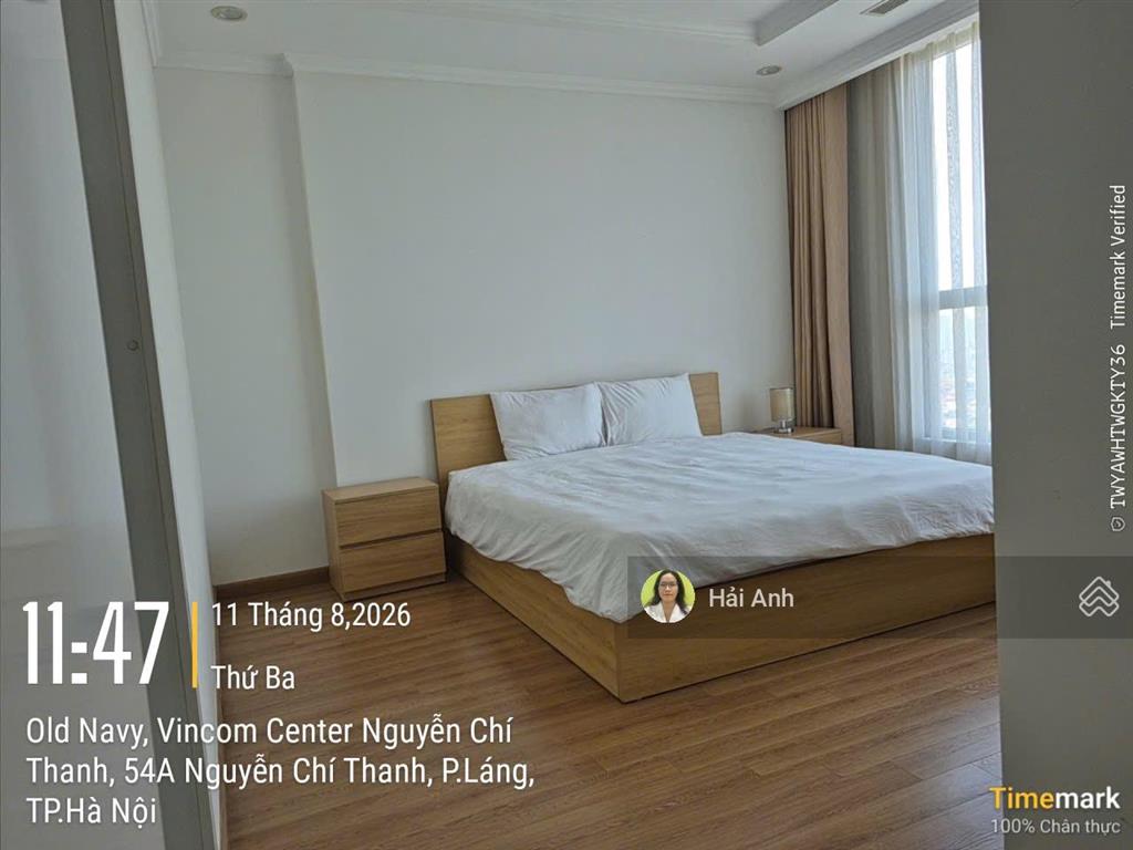 Căn hộ 3pn cho thuê tại vinhomes nguyễn chí thanh, nhà sạch sẽ, nội thất đẹp, vào ở luôn