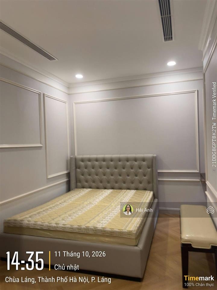 Căn hộ cho thuê 2 ngủ 2vs ban công đông nam vinhomes nguyễn chí thanh, nhà đẹp, vào ở luôn