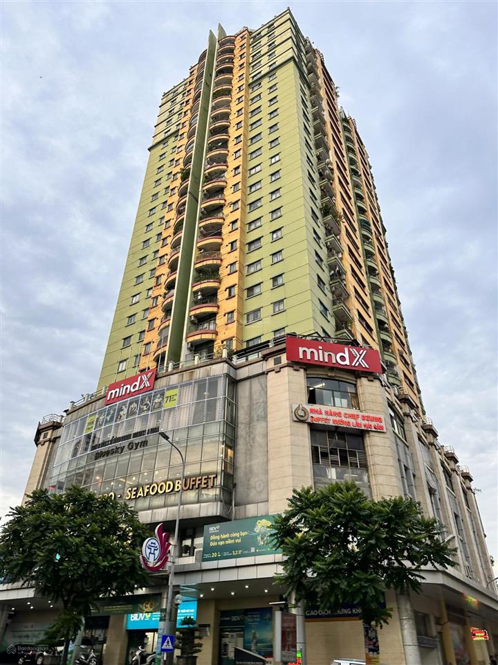 Cho thuê căn hộ toà 71 nguyễn chí thanh 110m2 3pn 2wc giá 15tr/th