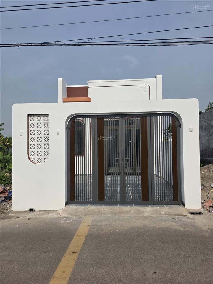 Trả trước 450tr có nhà mới đẹp 5x23 ngay cụm kcn an tây, dân đông sầm uất nhiều tiện ích