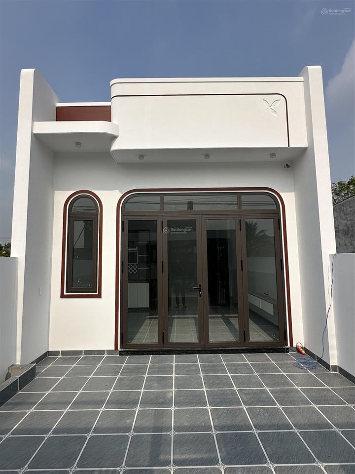 Trả trước 450tr có nhà mới đẹp 5x23 ngay cụm kcn an tây, dân đông sầm uất nhiều tiện ích