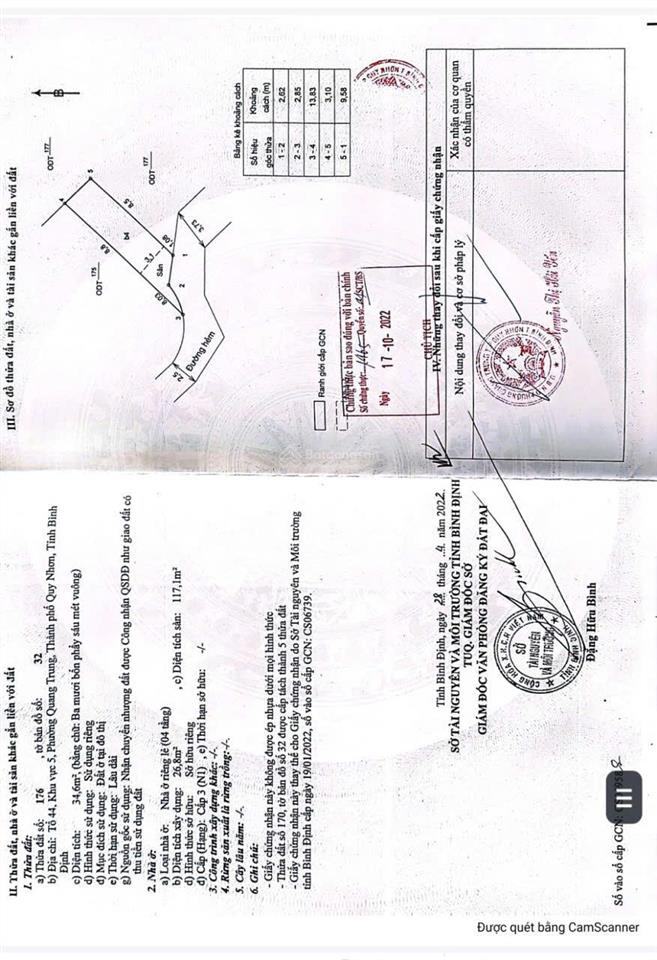 Bán nhà riêng, chính chủ, trạng quỳnh quy nhơn