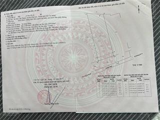 Cần bán lô đất mặt tiền đường song hành, lương văn nho, cần giờ, tphcm