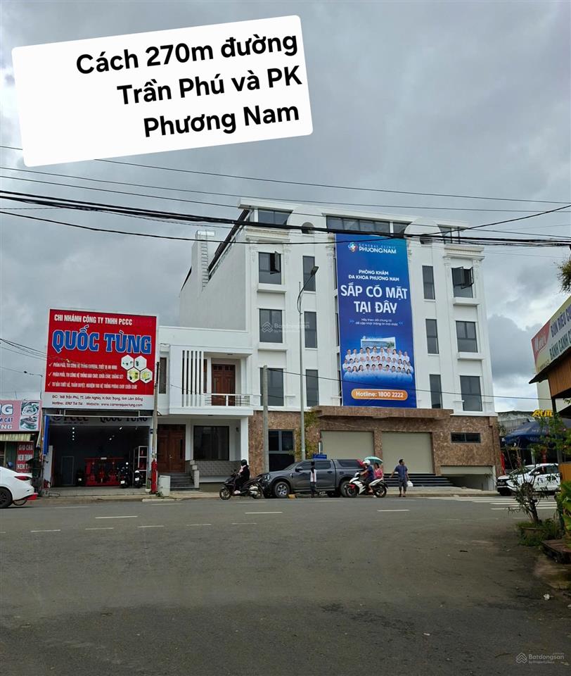 Bán đất vàng 257m2 trung tâm đức trọng mặt tiền phạm ngũ lão (kế công viên kim đồng)