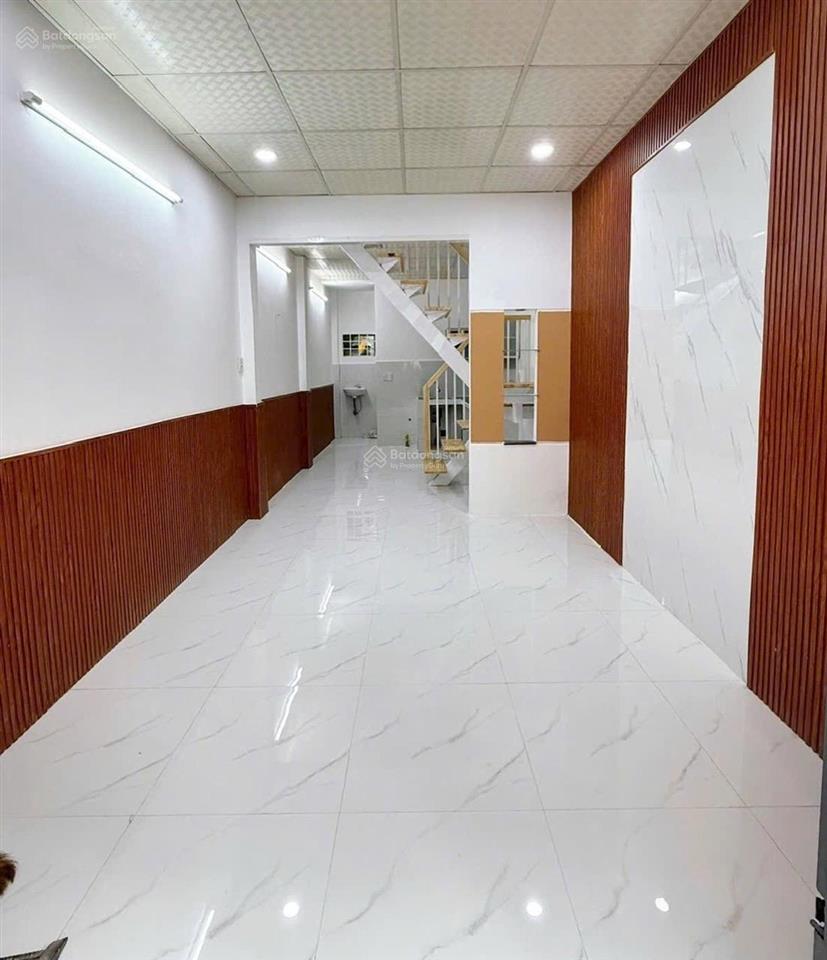 Nhà gọn đẹp phạm văn chiêu p8 gò vấp giá tốt trong khu 2 tầng 27m2 cách xe tải 20m