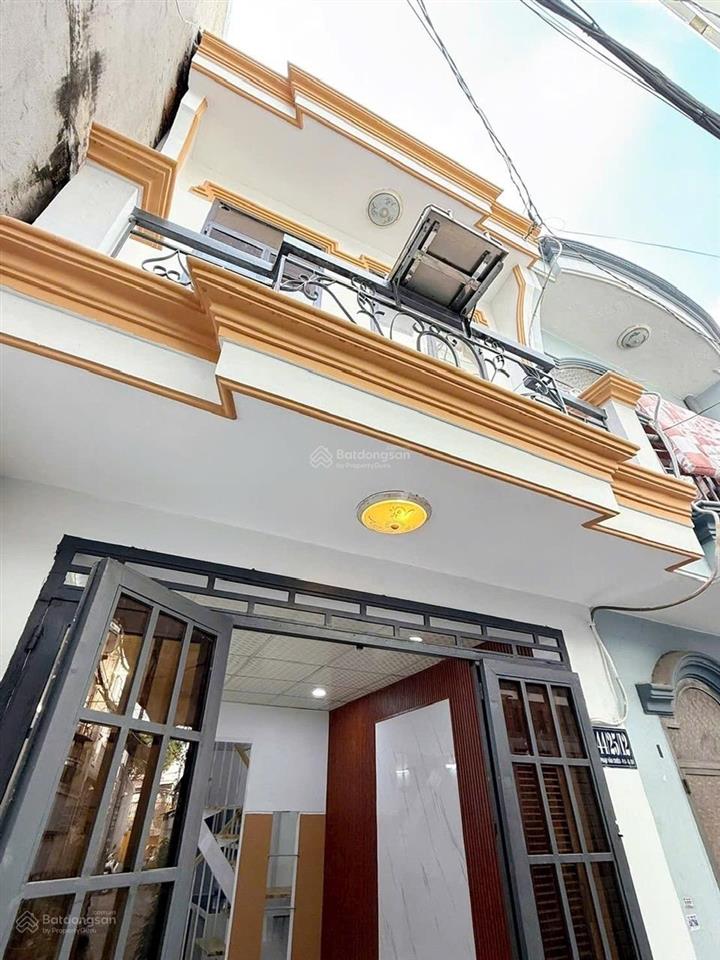 Nhà gọn đẹp phạm văn chiêu p8 gò vấp giá tốt trong khu 2 tầng 27m2 cách xe tải 20m