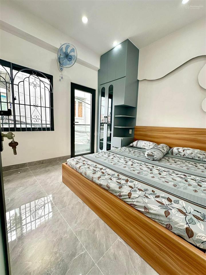Nhà mới xinh 2 mặt tiền thoáng cực hợp gia đình trẻ an cư tại gò vấp giáp tân bình chỉ 3,5 tỷ