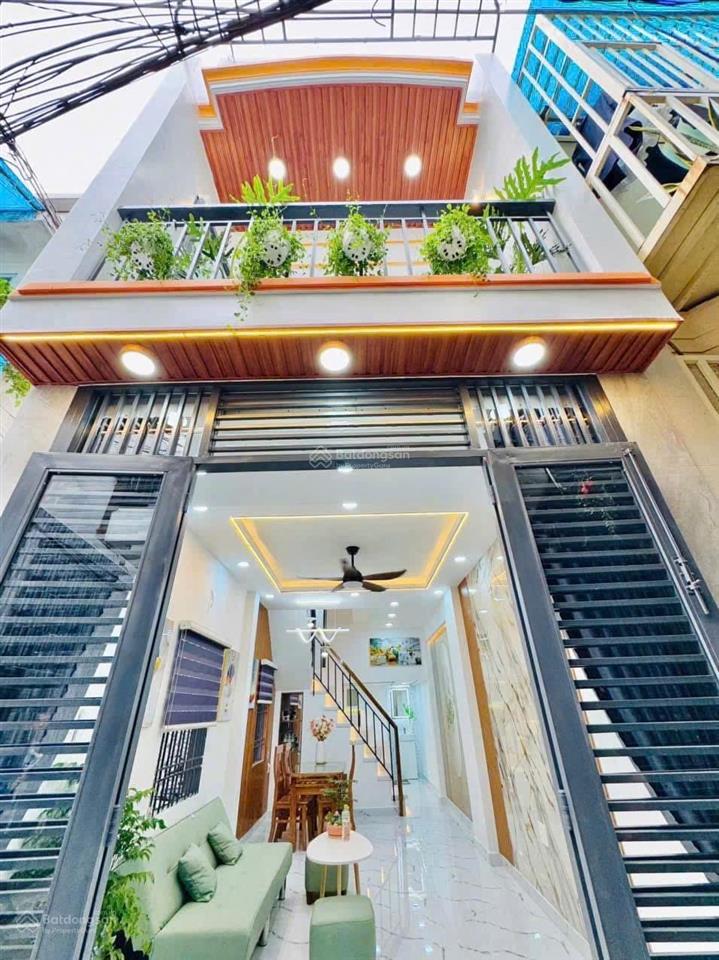 Nhà mới 3pn  30,3m2 nguyễn tư giản cách chợ tân sơn 200m. shr hoàn công đủ