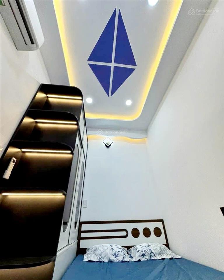 Bán nhà riêng 16,8m2 xây mới dọn vào ở ngay tại đường thống nhất, phường 16 chỉ 3 tỷ 790 triệu tl