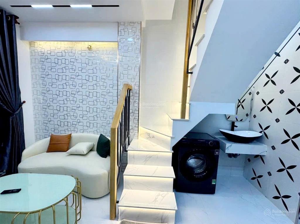 Bán nhà riêng 16,8m2 xây mới dọn vào ở ngay tại đường thống nhất, phường 16 chỉ 3 tỷ 790 triệu tl