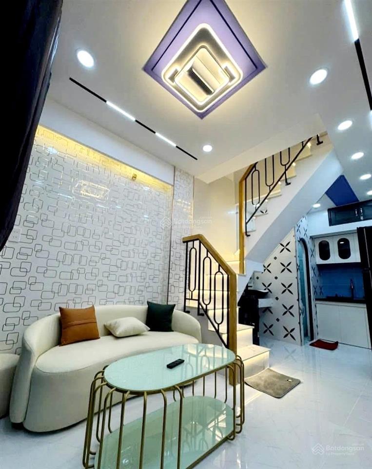 Bán nhà riêng 16,8m2 xây mới dọn vào ở ngay tại đường thống nhất, phường 16 chỉ 3 tỷ 790 triệu tl