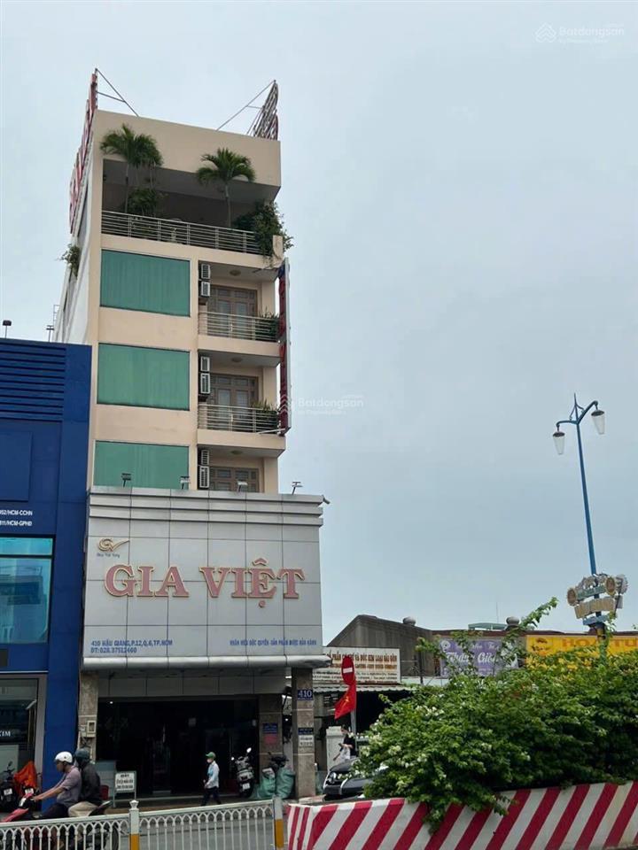 Cho thuê nhà nguyên căn đường hậu giang trung tâm q6 7m x 25m