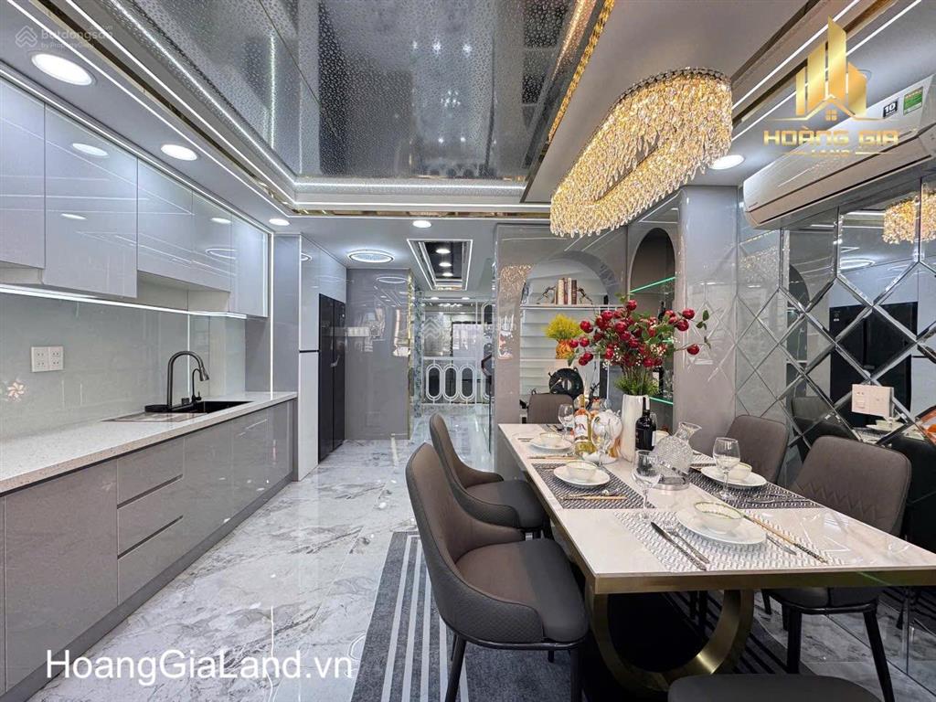 Cho thuê nhà nguyên căn có thang máy 450ky hẻm 269/ trục đường phan huy ích p14 gò vấp