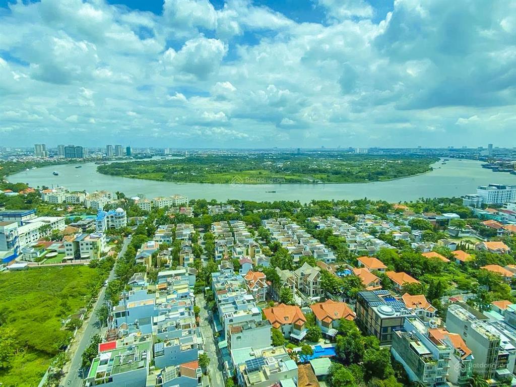 Bán căn hộ tại the vista an phú tầng cao gồm 4 phòng ngủ view sông với diện tích 172.9m2