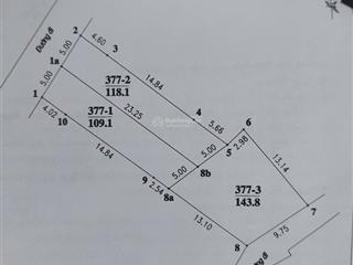 Đất trục chính kinh doanh sơn đông sơn tây, 109m2, full thổ, sổ sẵn, 35tr/m2