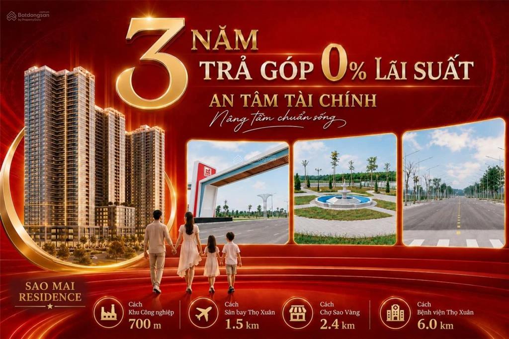Sổ hồng trao tay sao mai residence