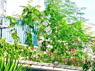 Cho thuê nhà mới 2 tầng đường bàu mạc  2pn  2wc  sát biển  đủ nội thất