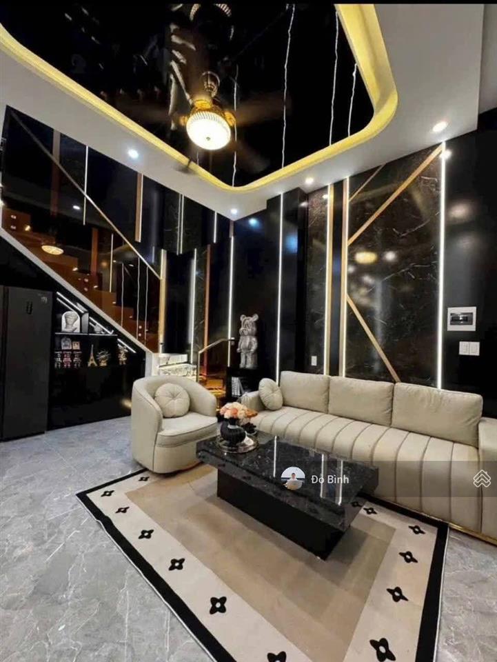 Cho thuê nhà 3 tầng luxury đường tô hiệu  3 phòng ngủ  3wc  đủ nội thất