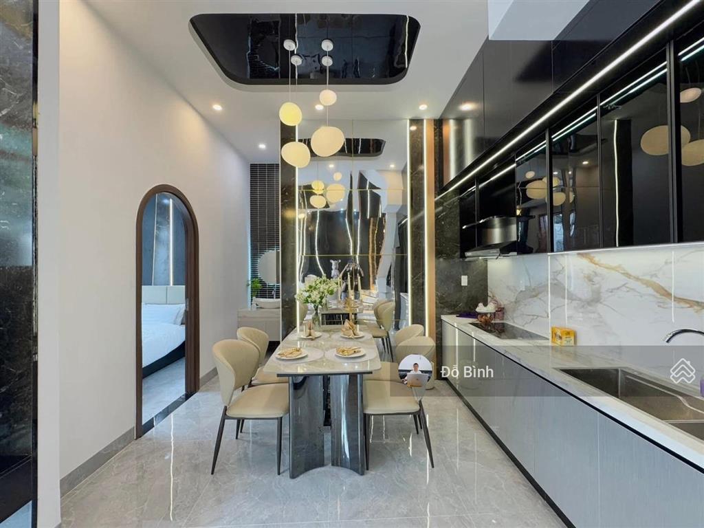 Cho thuê nhà 3 tầng luxury đường tô hiệu  3 phòng ngủ  3wc  đủ nội thất