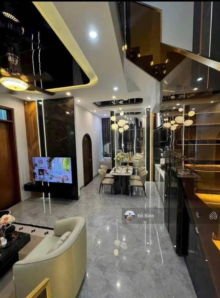 Cho thuê nhà 3 tầng luxury đường tô hiệu  3 phòng ngủ  3wc  đủ nội thất