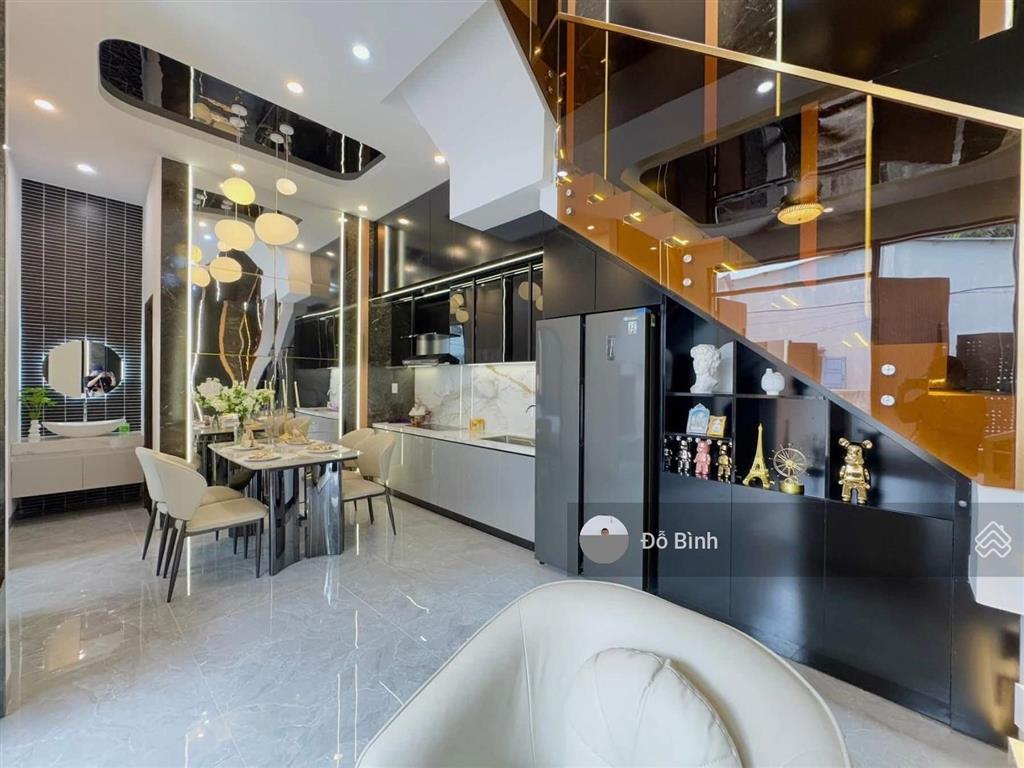 Cho thuê nhà 3 tầng luxury đường tô hiệu  3 phòng ngủ  3wc  đủ nội thất
